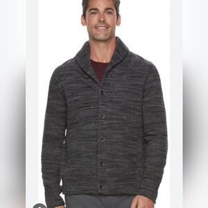 MARC ANTHONY Men's Gray Shawl Collar Jacket Size Large NWOT.